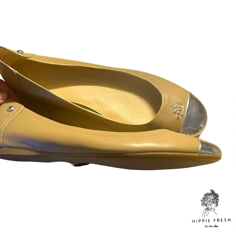 Coach Chelsea Leather Flats EU 38.5/ US 8.5 Style A7698